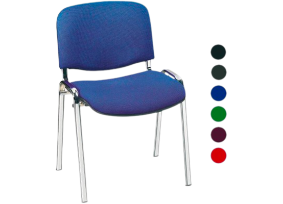 Chaise Iso Tissu avec les différentes couleurs 