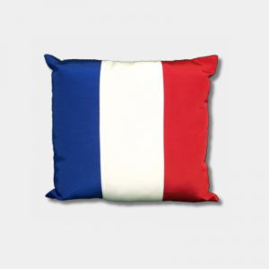 Coussin d’inauguration tricolore