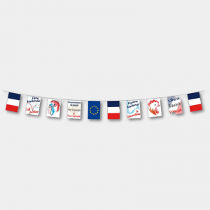 Guirlande symboles de la France