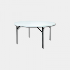 Table pliante polypro ronde 122cm