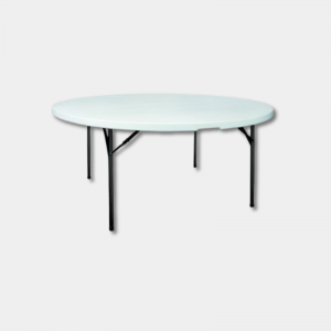 Table pliante polypro ronde 180cm